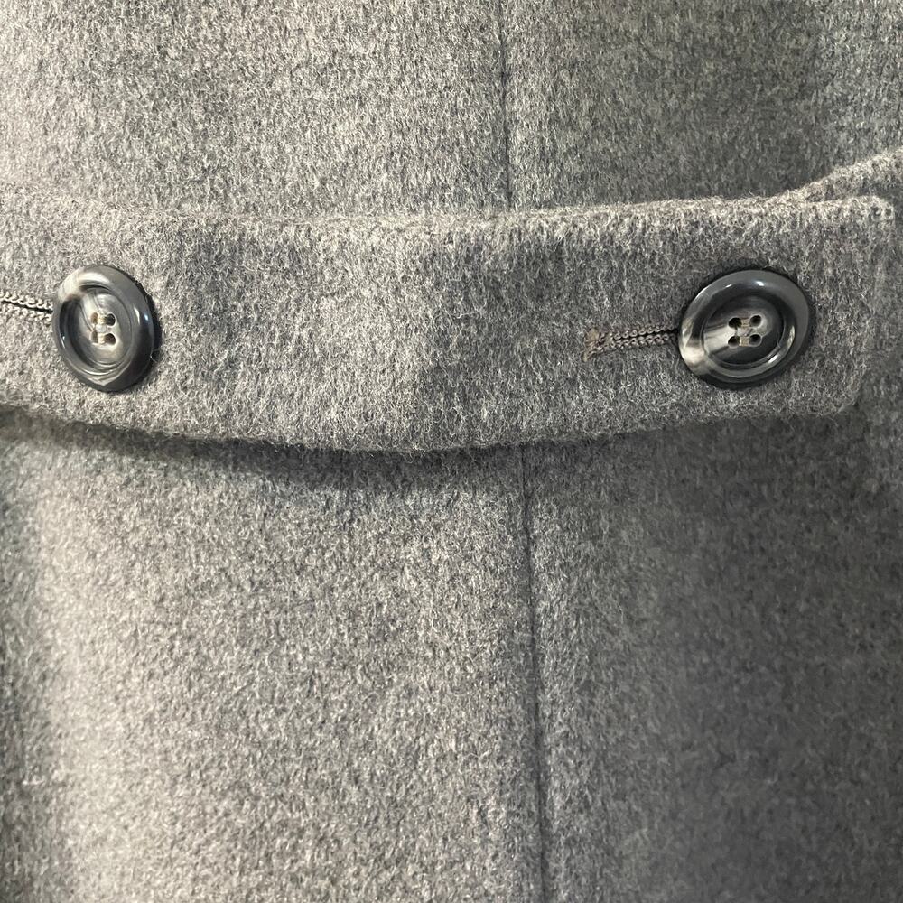 Vintage David Baker Long Wool Overcoat Size S Mister Coats for Her - Picture 9 of 16